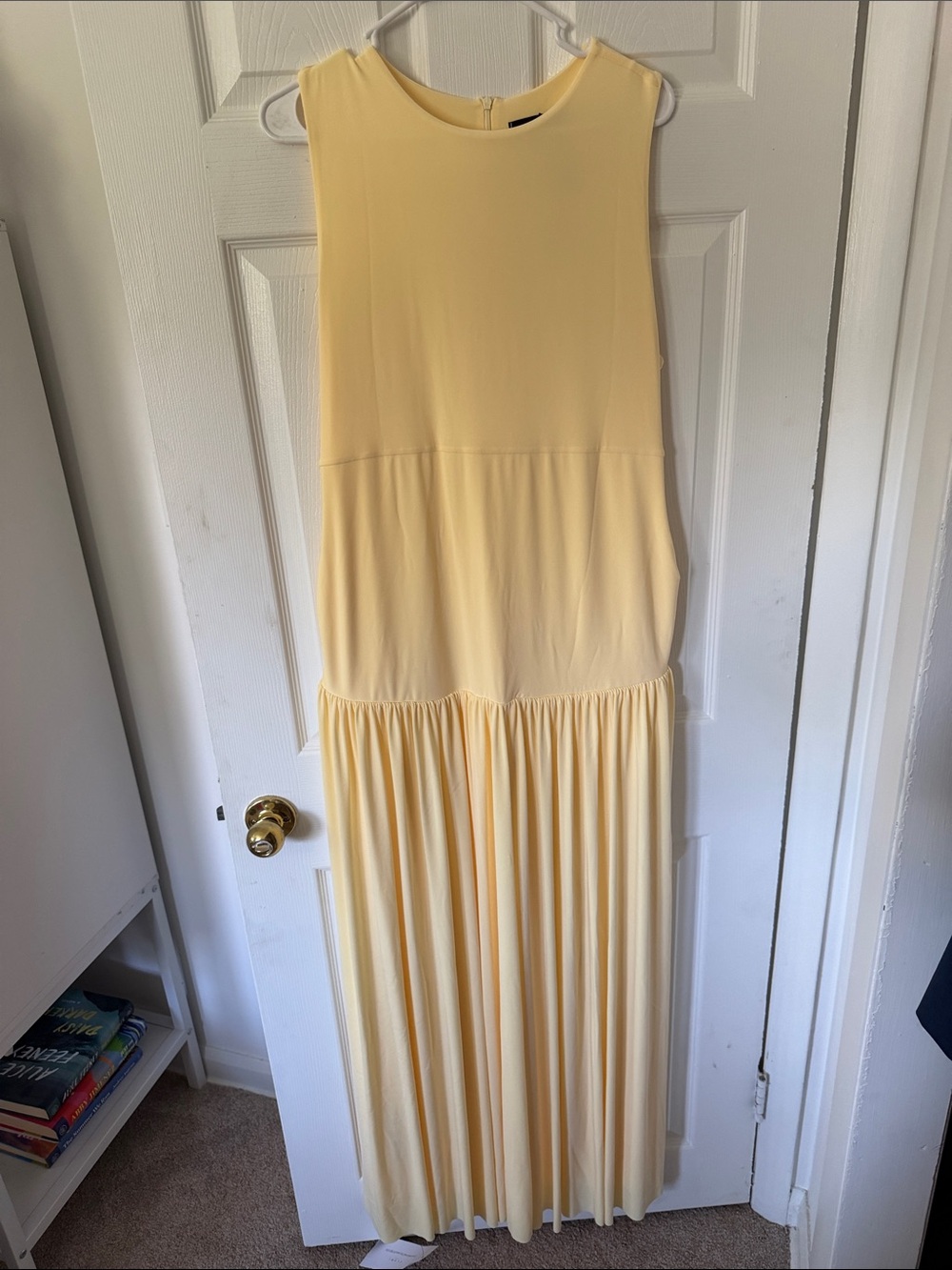 Club L London Soft Yellow Maxi Dress - Maternity